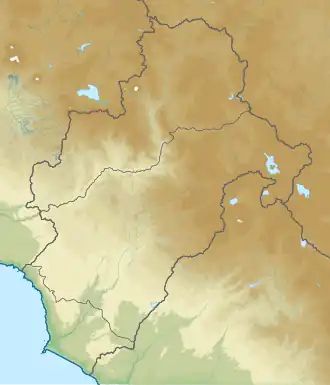 Cerro Baúl ubicada en Departamento de Moquegua