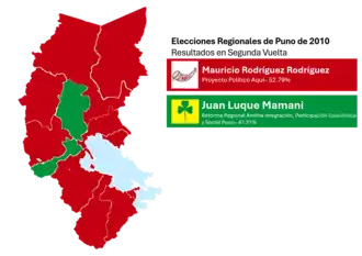 Elecciones regionales de Puno de 2010