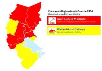 Elecciones regionales de Puno de 2014