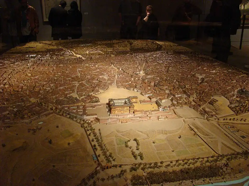La maqueta de Madrid realizada entre los años 1828 y 1830.[5]​