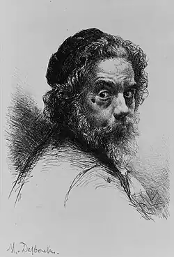 Autorretrato Litografía (1894)