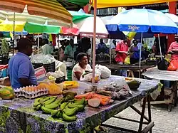 Mercado de frutas y verduras en Victoria