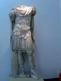 Marco Aurelio. Estatua de mármol (c. 160&nbsp;d.&nbsp;C.)