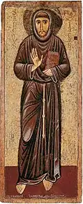 San Francisco, de Margaritone d'Arezzo, segunda mitad del siglo&nbsp;XIII.