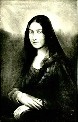 Como la "Mona Lisa", fotografía por Robert Henri, c.&nbsp;1929
