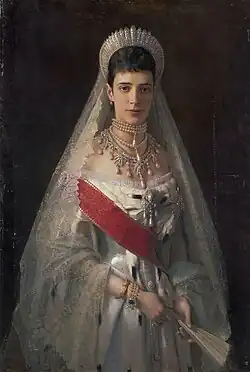 María Fiódorovna (Dagmar de Dinamarca, años 1880)