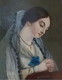 Mariana Carcelén, en la Sala Principal.