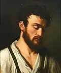 Retrato de un joven barbudo (1817).