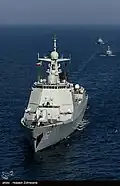 Nanning (DDG-162) en 2023