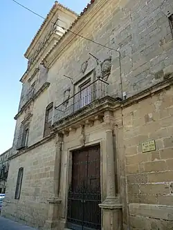 Portada del Palacio del Marqués de Mancera