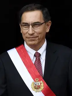 Martín Vizcarra (2018-2020) 22 de marzo de 1963 (62 años)