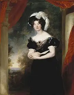 María del Reino Unido, hermana de Jorge IV, por Thomas Lawrence (c. 1824)
