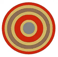 Escudo de los Mauri tonantes seniores.