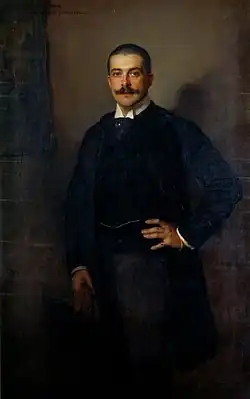 Retrato, por Philip de László, 1899.