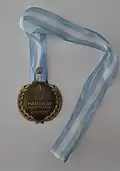 Medalla de finalista edición 2015.