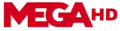 Variante del logo de Mega para la emisión HD.