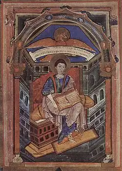 Evangeliario de San Medardo de Soissons, principios del siglo IX