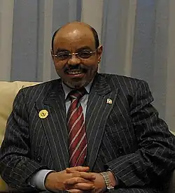Etiopía&nbsp;Etiopía Meles Zenawi