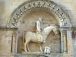 Detalle del caballero