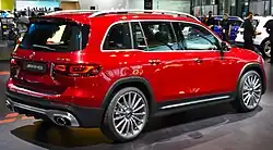 Vista trasera del GLB