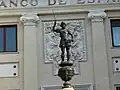 Estatua de Mercurio en la Plaza de San Francisco, del siglo siglo&nbsp;XVIII