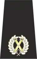 Metropolitan Police Commander epaulette
