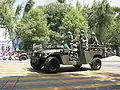 Humvee del Ejército Mexicano.