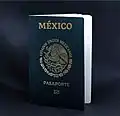 Pasaporte mexicano emitido en 2021