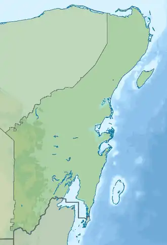 Punta Solimán ubicada en Quintana Roo