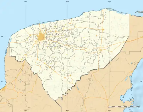 Progreso de Castro ubicada en Yucatán