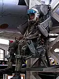 El asiento eyectable KM-1, usado en el MiG-21 y en el MiG-23.