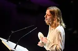 La realizadora francesa Mia Hansen-Løve recoge el Premio Luna de Valencia en la 37ª Edición del Festival Cinema Jove