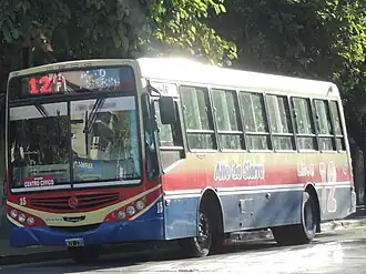 Metalpar Tronador II Sobre Chasis MB OF1418 de 2014.