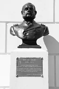 Busto en Génova, Italia.