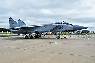 MiG-31BSM RF-92369 Nº86 de Savasleyka (2016)