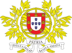 Escudo usado en los estandartes de las unidades militares