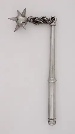 Mangual del Museo Metropolitano de Arte. Probablemente, del siglo XIX, emulando el estilo del siglo XVI.