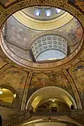 Vista interior de la cúpula