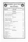 Modern Electrics and Mechanics Abril de 1914