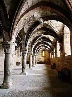 Refectorio "de los conversos" del monasterio de Santa María de Huerta