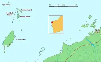 Localización del archipiélago