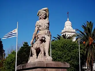 Monumento a la Batalla de Sarandí de Juan Zorrilla de San Martín, Sarandí Grande.
