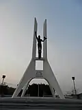Monumento Cristo de La Paz de frente