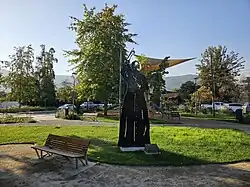 Monumento a Óscar Arnulfo Romero en Vitacura, Santiago