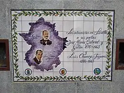 Monumento a poetas extremeños