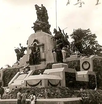 Altar de la Patria en 1970.