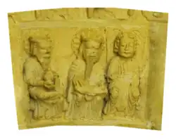 Arquivolta 1 Dovela 4 del Tímpano (siglo XII).