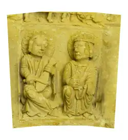 Arquivolta 1 Dovela 7 del Tímpano (siglo XII).