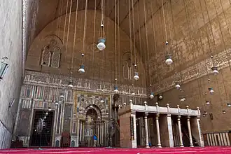 Interior de la mezquita