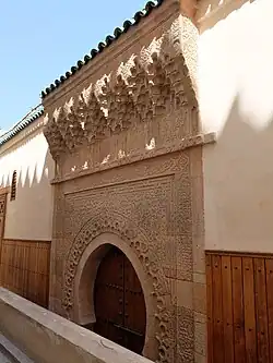 Mezquita de Lalla ez-Zhar, fundada (o completada) en 1357 por el sultán Abu Inan